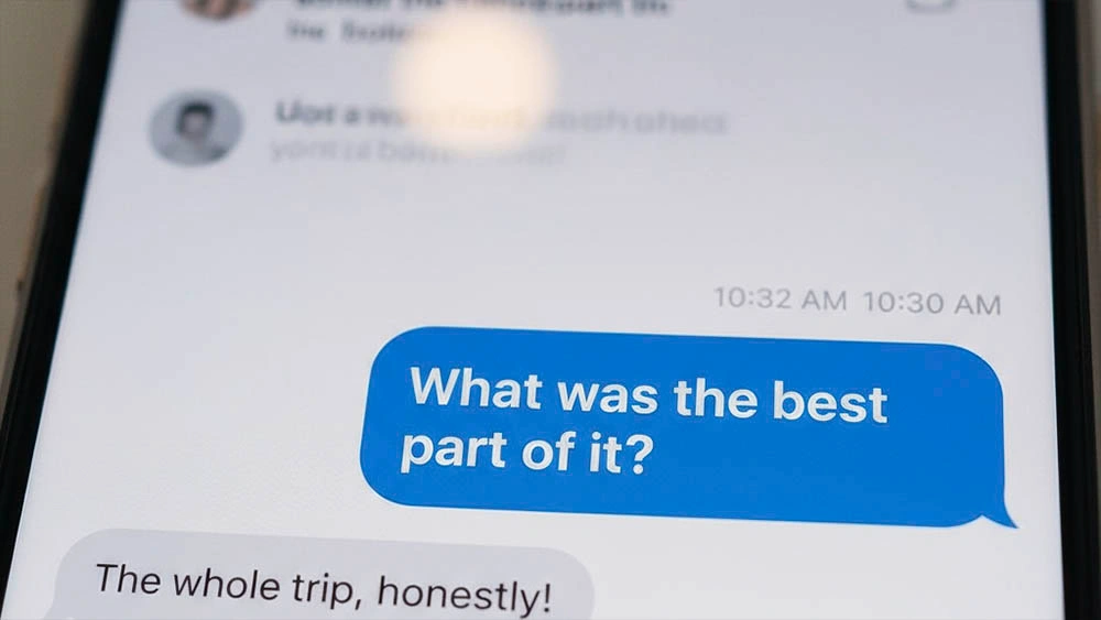 man nodding with interest during webcam call