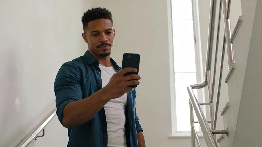 Verified profiles on dating apps setup Verified profiles on dating apps setup with phone stand grooming tools and clean shirt